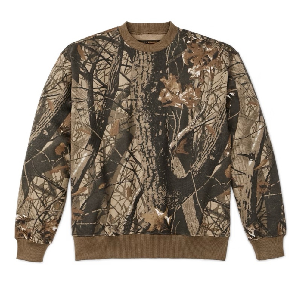 Filson Prospector Crewneck Sweatshirt - Realtree Hardwoods Camo